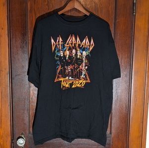 Def Leppard 2020 Tour tee